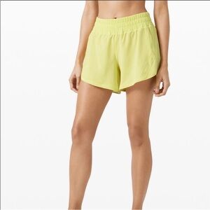 Lululemon track that mid rise short lemon vibe